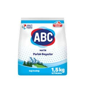 ABC TOZ ÇAMAŞIR DETERJANI 1,5 KG