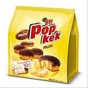 ETİ POP KEK MİNİ MUZLU 180 G