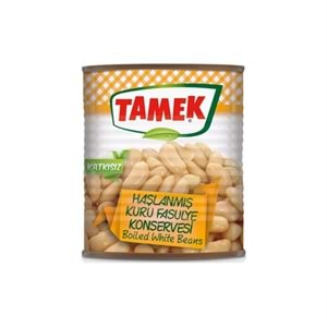 TAMEK HAŞLANMIŞ FASULYE 800 GR