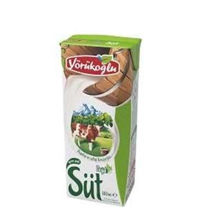 YÖRÜKOĞLU YARIM YAĞLI SÜT 180 ML