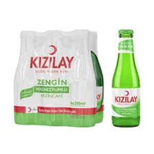 KIZILAY ERZİNCAN DOĞ.MADEN SUYU 6*200 ML