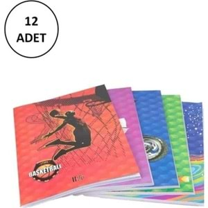 UDEEP 100 YAPRAKLI KARELİ BÜYÜK DEFTER A