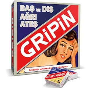 GRİPİN KAŞE AĞRI KESİCİ ATEŞ DÜŞÜRÜCÜ