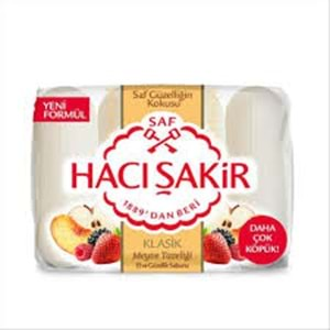 HACI ŞAKİR TROPİK GÜZELLİK SABUNU 4*70 G