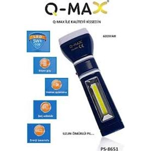 Q-MAX ŞARJLI EL FENERİ