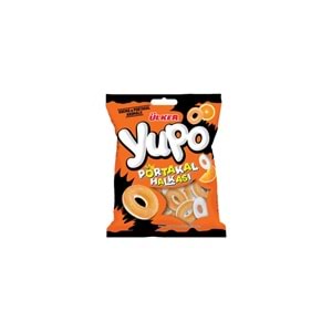 ÜLKER YUPO PORTAKAL HALKASI JELİBON 80G