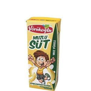 YÖRÜKOĞLU MUZLU SÜT 180ML