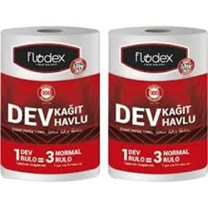 FLODEX DEV KAGIT HAVLU 2 Lİ