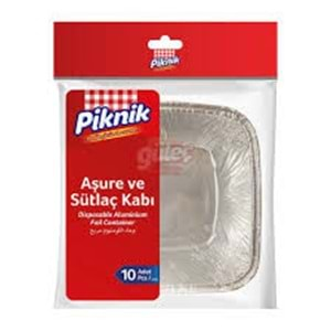 PİKNİK AŞURE VE SÜTLAÇ KABI 10 ADET