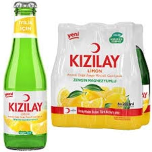 KIZILAY LİMONLU 6 LI SODA