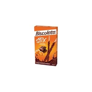 BİSCOLATA STİX KARAMEL PARCACIKLI 36G