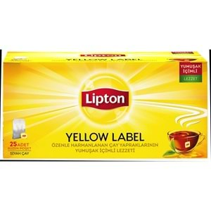 LİPTON YELLOW LABEL 25 ADET 50 GR