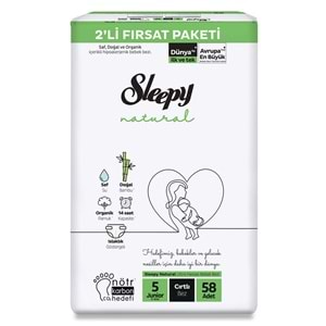 SLEEPY NATURAL 5NO 58 ADET