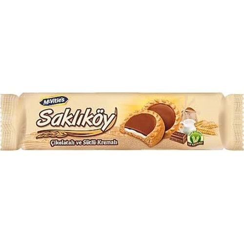 ÜLKER SAKLIKÖY ÇİK.VE SÜTLÜ BİSK 100 G