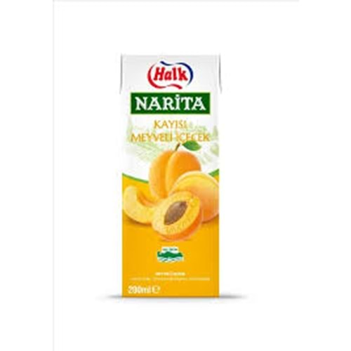 HALK NARİTA KAYISI MEYVELİ İÇECEK 200 ML