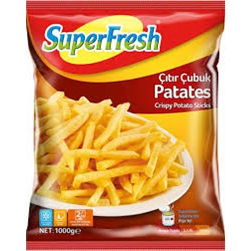 SUPERFRESH CITIR PATATES 1000GR