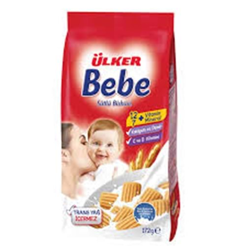 ÜLKER SÜTLÜ BEBE BİSKÜVİSİ 172 G