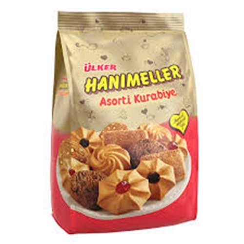 ÜLKER HANIMELLER ASORTİ BİSKÜVİ 150 G