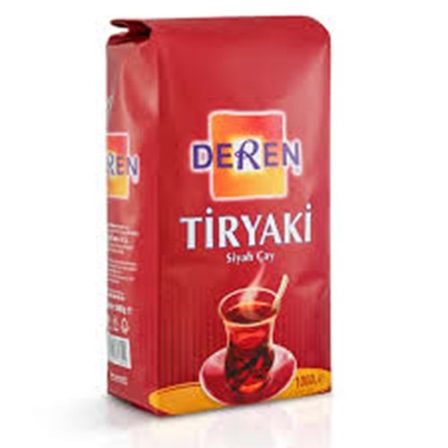 DEREN TİRYAKİ SİYAH ÇAY 1KG