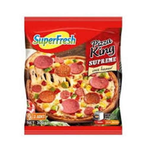 SÜPERFRESH PİZZA KİNG SLİMM SUPREME 300.gr