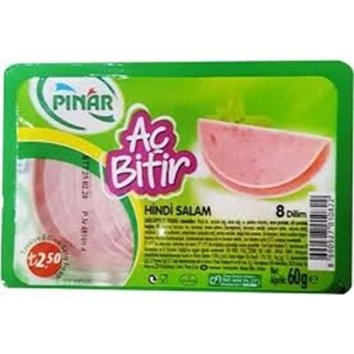 PINAR AÇ BİTİR HİNDİ SALAM 60 GR 1 X