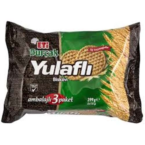 ETİ YULAFLI BİSKÜVİ 3'LÜ 375 G