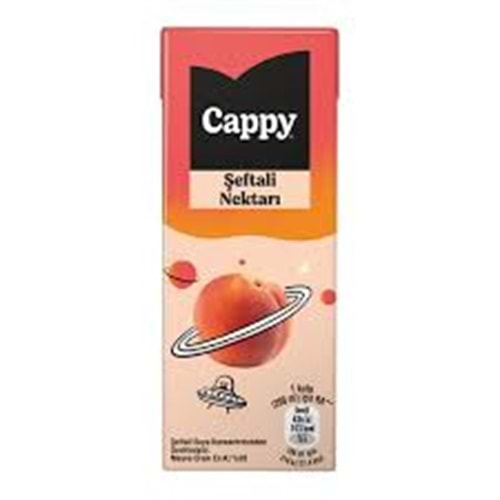 CAPPY ŞEFTALİ MEYVE NEKTARI 200 ML