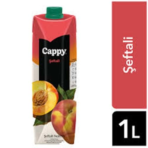 CAPPY ŞEFTALİ MEYVE NEKTARI 1 L