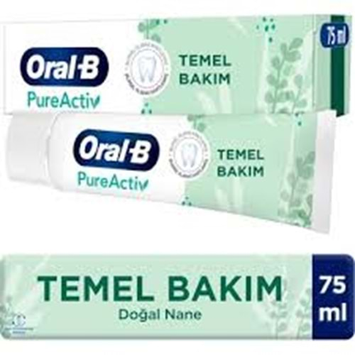 ORAL-BPUREACTİV TEMEL BAKIM 75 ML ADET