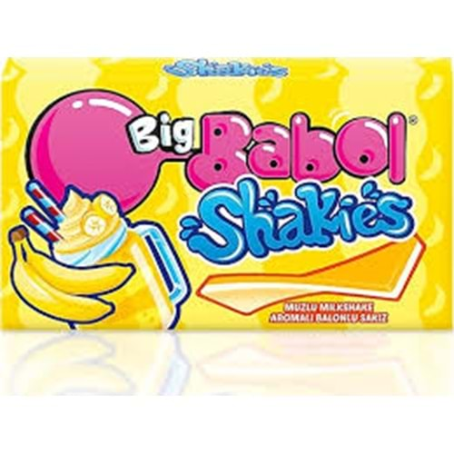 BIG BABOL SHAKES CÜZDAN MUZ AROMA 26 GR