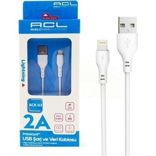 ACL USB ŞARJ KABLOSU ADET