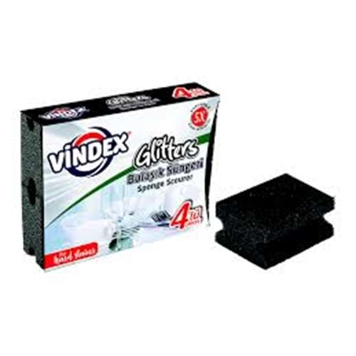 VİNDEX GLİTTERS SÜNGER 4 LÜ