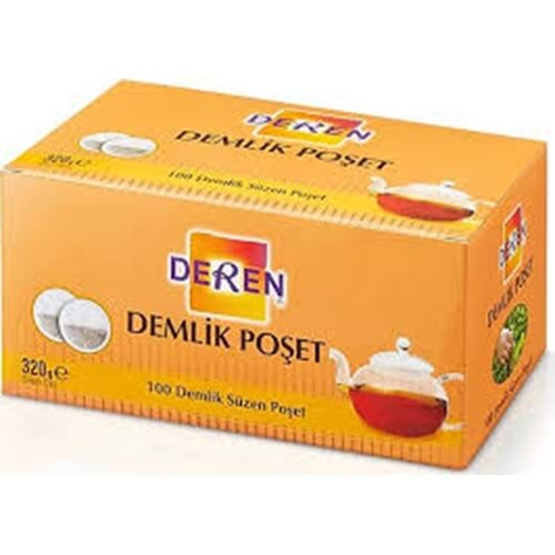 DEREN DEMLİK POŞET ÇAY 100*3,2 G