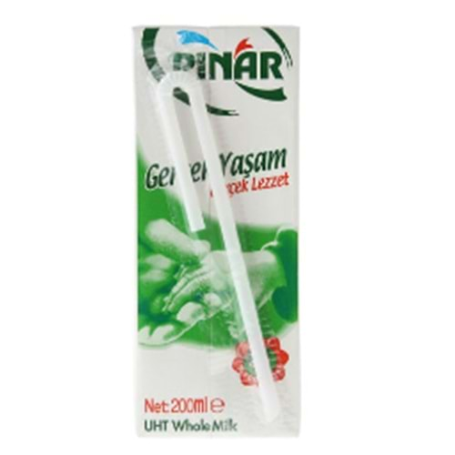 PINAR SUT TAM YAGLI 200 ML 1/5