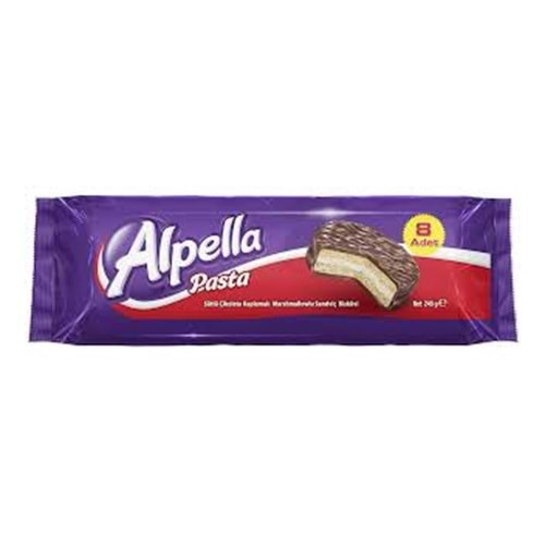 ALPELLA SÜTLÜ ÇİK.KAPL.SNDVÇ.BİSK. 240 G