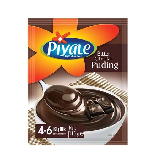 PİYALE BİTTER ÇİKOLATALI PUDİNG 115 G