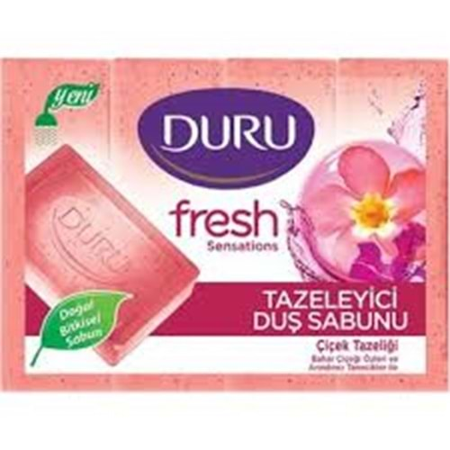 DURU FRESH ÇİÇEK DUŞ SABUNU 4*150 G