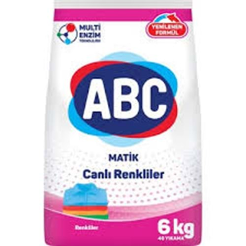 ABC MATİK RENKLİLER 6KG