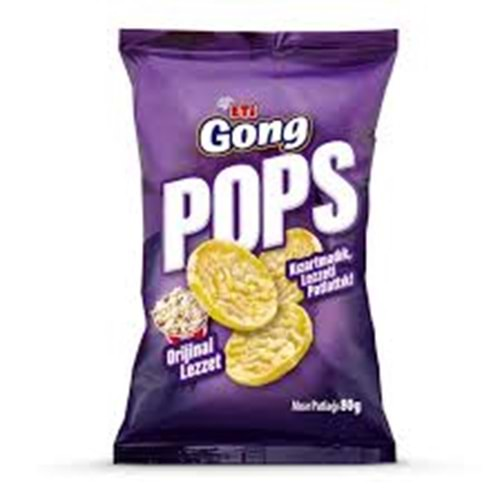 ETİ GONG POPS SADE MISIR PATLAĞI 80 G