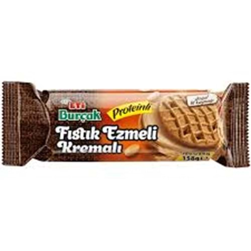 ETİ BURÇAK YER FISTIK EZMELİ KREMALI BİSKÜVİ 158 G