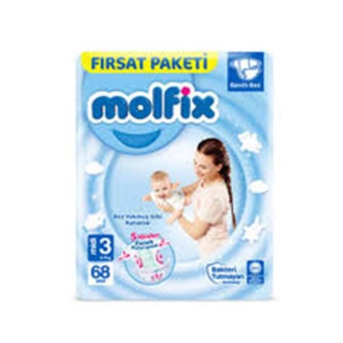 MOLFİX FIRSAT PAKETİ MİDİ (3) 68 Lİ