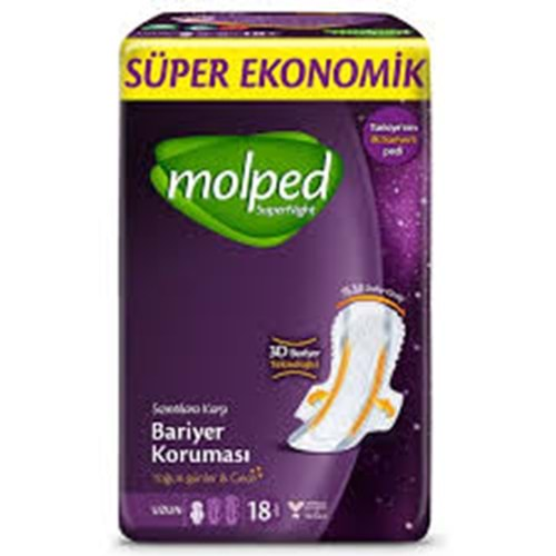 MOLPED SUPERNIGHT SÜPER EKO.UZUN 18'Lİ