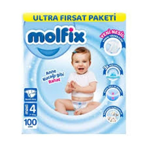 MOLFİX ULTRA FIRSAT MAXİ 100 LU