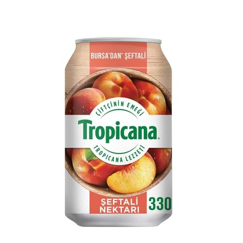 TROPİCANA ŞEFTALİ MEYVE NEK. KUTU 330 ML