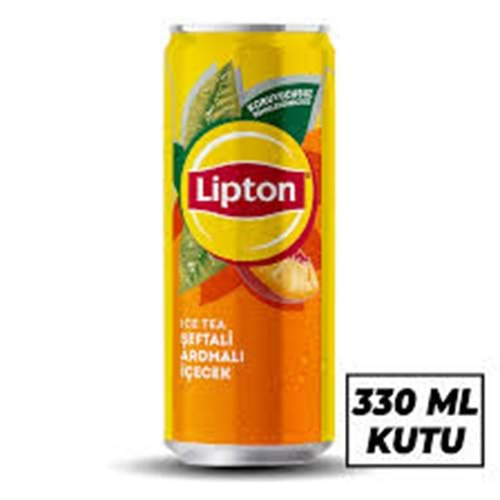 LİPTON ICE TEA ŞEFTALİ AROMA KUTU 330 ML