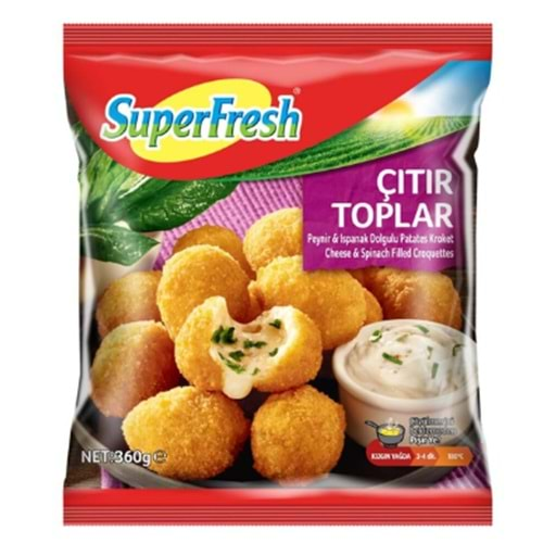 SÜPERFRESH ÇITIR TOP IS PEY. DOL PATATES KROK 360.GR