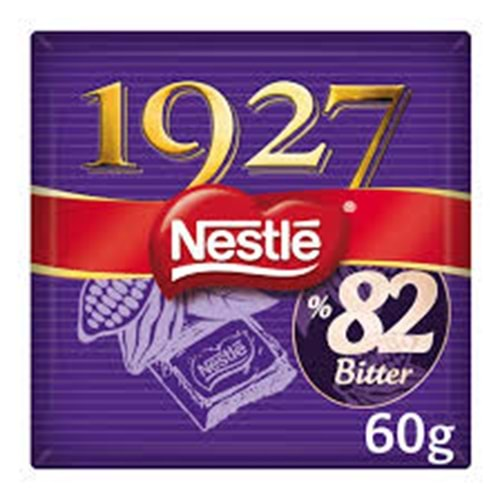 NESTLE %82 BİTTER KARE 60.GR