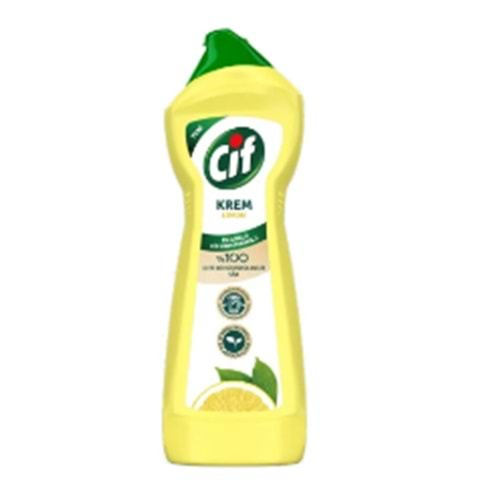 CİF LİMON YÜZEY TEMİZLEYİCİ 750 ML