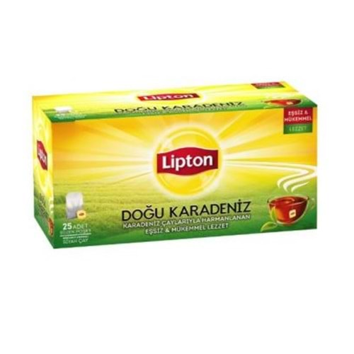 LIPTON DOGU KARADENIZ BARDAK POSET 25 LI