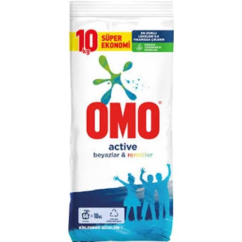 OMO ACTİVE ÇAMAŞIR DETERJANI TOZ 10 KG